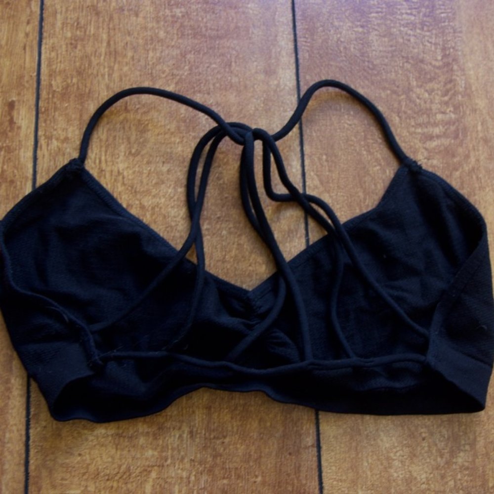 Intimacy by Free People Bralette M/L size black
